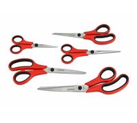 Tijeras awtools 5 piezas, modelo ergonómico, herramienta de corte de