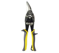 Tijeras chapa corte derechas 250 mm. hoja acero al carbono, mangos eng