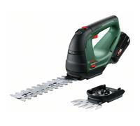 Bosch AdvancedShear 18V-10 Tijera de Poda para Setos a Batería 18V, 2.5 Ah, Negro/Verde