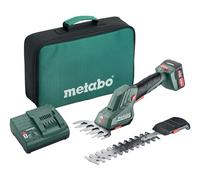 Metabo Tijeras cortasetos/cortacésped PowerMaxx SGS 12 Q – Batería 2,0 Ah + Cargador