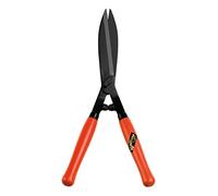 Tijeras Cortasetos Pruning 1041-52 - Mangos de Madera con Tope de Goma - Hojas Rectas - Resistentes y Muy Ligeras - Tijera de Podar de Acero - Indicada para Setos y Césped - Altuna
