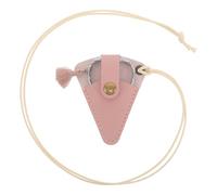 Tijeras de Bordar Antiguas para Costura, Mini, Plata, con Funda | Aleación de Zinc y Acero Inoxidable, Mango Retro Ergonómico, Estuche de Pu, para Viaje y Manualidades