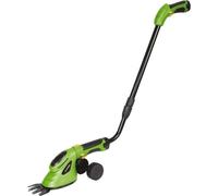 Tijeras de césped inalámbricas y mini-tijeras de seto Fieldmann FZN 4102-AT, hoja de 8 cm, 3,6 V de litio, acero inoxidable, 1000 RPM