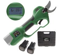 Tijeras de poda de batería GreenBay TopCut 28 - 2 baterías de 16.8 V - 2 Ah - Diámetro de corte 28 mm