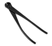 Tijeras de Poda Profesionales para Bonsái, Cortador de Ramas y Alambre, Acero Manganeso, 210mm, Negro, Herramienta de Jardinería