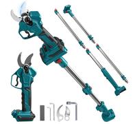 Tijeras de podar compatibles con Makita 18 V, apertura de 65 mm, polo de 2 m