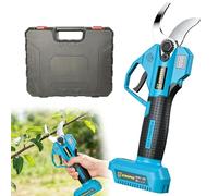 Tijeras de podar con batería, tijeras de podar con batería, profesional, aptas para Makita 18 V, 25 mm, tijeras de podar eléctricas con pantalla LCD, tijeras de podar eléctricas para podar árboles y