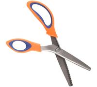 Tijeras de podar de 24 cm, acero inoxidable, color naranja y azul, 1 par