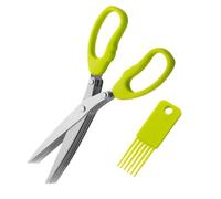Tijeras de podar de acero de cocina 5 | Cortador de cebolletas para cocinar y comidas en casa con ensaladas, frutas, cebolletas y cilantro