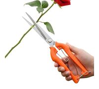 Tijeras de podar de acero inoxidable - Tijeras de jardinería inoxidables de 24 cm | corta ramas flores frutales setos | herramienta de poda de jardín ergonómica y ligera | Podadora manual de 24cm | us