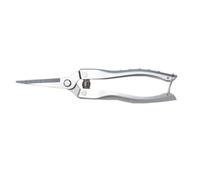 Tijeras de Podar de Jardín de Acero Inoxidable, Ligeras, Plata | Corte Fácil y Suave, para Ramas y Setos, Superficie Lisa, Uso en Jardinería
