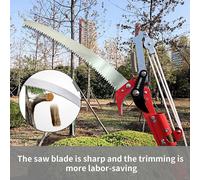 Tijeras de podar de polea de gran altitud, podadora de árboles, ramas, tijeras de poste, herramientas de jardinería, accesorios, sierra, herramienta de jardín profesional Picture