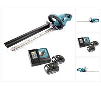 Tijeras de podar eléctricas a batería Makita DUH 523 RF2, 18 V, 52 cm + 2 baterías de 3,0 Ah + cargador