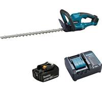 Tijeras de podar eléctricas Makita, 18V, modelo DUH507SF, 500 mm, 1 batería de 3,0 Ah