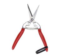 Tijeras de Podar para Jardinería,Tijeras de Podar de Mano de Jardín Pequeñas para Arreglar Flores,Tijeras de Podar de Punta Micro Profesional,Podadora de Mano de Jardín Pequeña(Derecho)