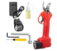 Tijeras de Podar, Podadora eléctrica inalámbrica de 16,8 V, tijera eficiente for jardín, bonsái, podadora sin escobillas, cortador ramas árboles(With 2 battery)