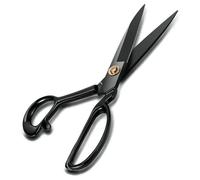 Tijeras de tela de 10 pulgadas, tijeras de costura afiladas de acero de alto carbono, tijeras de sastre para cortar tela, ropa, cuero, materias primas