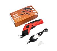 Tijeras eléctricas de corte de tela, operaciones inalámbricas, herramienta ergonómica integrada, herramienta de corte de tela, tijeras eléctricas de aleación de acero