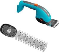 Tijeras eléctricas para setos, ideales para césped y arbustos - 20/18 V - Cuchilla para césped de 8 cm - Cuchilla para arbustos de 20 cm - Fácil reemplazo de cuchillas - Versión individual