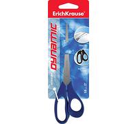 Tijeras marca ERICHKRAUSE modelo Erichkrause Dynamic - Tijeras para Zurdos de 18cm - Cuchillas de Acero Inoxidable - Afilado Doble Avanzado - Resistente a La Corrosion - Mangos Ergonomicos - Color/Dis