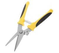 Tijeras para Chapa de Acero Inoxidable Amarillas Cierre Seguridad