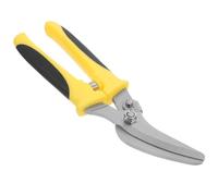 Tijeras para Chapa de Hierro de Alta Resistencia, Multiusos | Acero Inoxidable y Acero al Carbono, Mango Antideslizante Bicolor, para Mantenimiento y Bricolaje