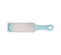 TIKATARER Afilador de Cuchillos de Doble Cara, Piedra de Afilar de Esmeril para Cuchillos de Cocina, Tijeras, Hachas con Diseño de Montaje en Pared (BLUE)
