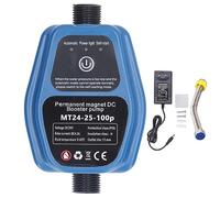 TIKATARER Bomba Presurizadora de Agua, 100 W 24 V 25 L IP56 con Sensor Inteligente Bomba Presurizadora Automática para Duchas Ideal para Domésticos Jardines y Riego Agrícola (Enchufe europeo