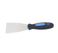 TIKATARER Juego de Raspadores de Pintura de Acero Inoxidable, Herramienta de Reparación de Paneles de Yeso con Cómodo de PP TPR, Ideal para Calcomanías de Papel Tapiz, Parches de Yeso, 3 uds. (2,5