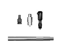 TIKATARER Llave de Extensión Compensada para Taladro Eléctrico, Extensor de Llave de Trinquete de Impacto de Acero de Aleación, Herramienta de Llaves de Transmisión por Cadena para Espacios Reducidos