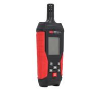 TIKATARER Medidor de Humedad de Alta Temperatura, Termómetro Higrómetro Digital con Retroiluminación LCD de Bombilla Húmeda de Punto de Rocío para Bodega Interior y Exterior