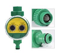 TIKATARER Temporizador de Riego Automático, Controlador de Riego de Jardín, Temporizador Diario de 16 Programas con Control de Interruptor, Ideal para Jardín en Techo, Balcón y de Aspersores Al Aire