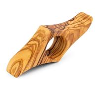 TILISMA Soporte para páginas de libro, marcapáginas de pulgar de olivo natural hecho a mano, accesorios de lectura novedosos, regalos para lectores, regalos para amantes de los libros, regalos