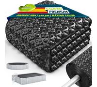 tillvex® Elite Lona Solar para Piscina 400 µm | Rectangular 800 x 400 cm | Lámina Térmica Recortable ProHeat QB4 | Cubierta Solar para Calentar el Agua | Cobertura Térmica Piscina Exterior
