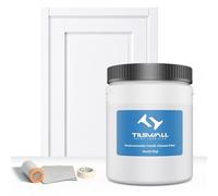 TILSWALL Barniz Madera para Pulverizador de Pintura, Ecológico, Pintura para Muebles para Gabinete, Metal, Bricolaje, a Base de Agua, No Tóxico y Sin Olor, Fácil de Aplicar (Blanco), Pint 16 Oz,W150