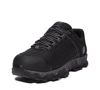 Timberland PRO Powertrain - Botas de trabajo deportivas de aleación para hombre, con puntera de seguridad, disipador estático, industrial, atlético, Negro/Gris-2024 Nuevo, 7.5 Wide