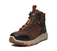 Timberland PRO Tempe - Botas de trabajo industriales impermeables con puntera de seguridad para hombre, Marrón medio V1, 42 EU
