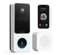 Timbre con video WiFi AOSU y cámara, IP65, detección PIR, visión nocturna y compatibilidad con Alexa.