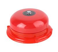 Timbre eléctrico de 100db con alto volumen, 4 pulgadas de acero inoxidable línea de fuego campana de asalto interno para alarma evacuación de emergencia para la escuela y estación (220V)