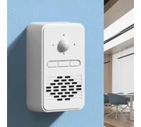Timbre recargable con sensor de movimiento con 20 indicaciones de voz, volumen ajustable, saludo automático para entrada en tienda, soporte magnético