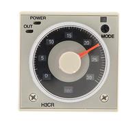 Time Relay, H3CR-A 100-240VAC 100-125VDC 11-Pin 0.5S-300H Perilla de Control Relé de Tiempo Relé Temporizador de retardo para Control Remoto, comunicación, Control automático, mecatrónico