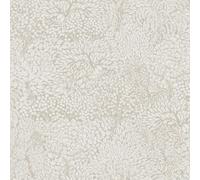 Timeet Papel pintado autoadhesivo con flores, 44 cm × 3 m, color beige y gris topo