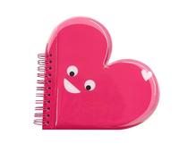 Tinc Cuaderno de notas A5 con forma de corazón, bloc