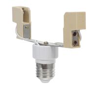 TINEASUR Convertidor de Base de Bombilla E27 a R7s 118mm, Portalámparas Cerámico para Lámpara Halógena, Uso en Hogar y Oficina