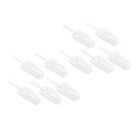 TINEASUR Medidoras de Plástico Ligeras y Portátiles 10 Palas Mini Multiusos para Hielo y Polvo de Proteínas, Ideales para Puntos de Postres y Buffets