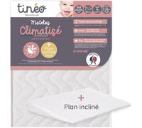 Tineo Colchón climatizado 60x120 cm + plano inclinado 15 ° (juego)