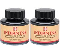 tinta china indian ink 30 ml (Paquete de 2)