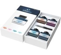 Tinta Estilografica Schneider Frasco 15 Pastel Set Regalo Modelo 1 (4 × Tinta Pastel De 15 Ml + 1 × Convertidor)