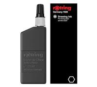 Tinta líquida embotellada rOtring Isograph | Negra | Tinta para pluma estilográfica de 23 ml