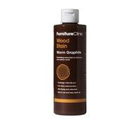 Tinte para madera Furniture Clinic (grafito calido) - Tinte de secado rápido, muy concentrado, fácil de aplicar para maderas de interior y exterior - 250 ml